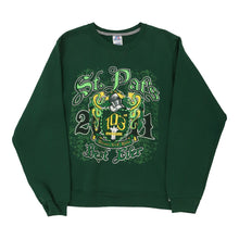  Vintage green St. Pat's Russell Athletic Sweatshirt - mens small