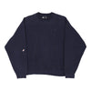 Vintage navy Starter Sweatshirt - mens large