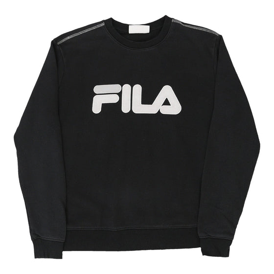 Vintage black Fila Sweatshirt - womens large