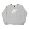 Vintage grey Nike Sweatshirt - mens xx-large