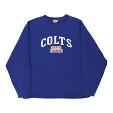  Vintage blue Indianapolis Colts Reebok Sweatshirt - mens large