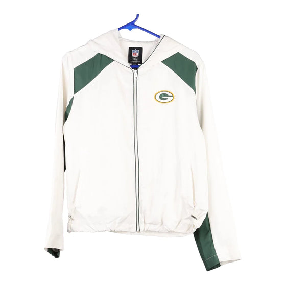 Vintage white Green Bay Packers Nfl Jacket - womens small