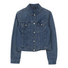 Trussardi Denim Jacket - Medium Blue Cotton