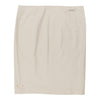 Prada Midi Skirt - 33W UK 14 Beige Cotton Blend