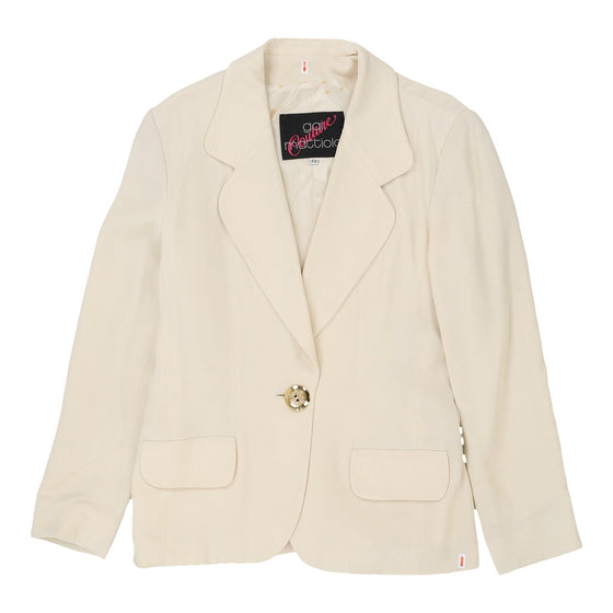 Gai Mattiolo Blazer - XL Beige Acetate