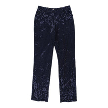  Armani Jeans Trousers - 30W UK 12 Navy Polyamide