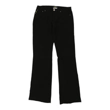  Versace Jeans Couture Wide Leg Trousers - 28W UK 8 Black Silk