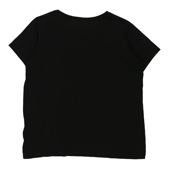 Armani Exchange Spellout T-Shirt - Large Black Cotton