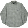 Ralph Lauren Custom Fit Check Shirt - XL - Green Cotton