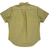 Ralph Lauren Classic Fit Striped Shirt - Large - Yellow Cotton