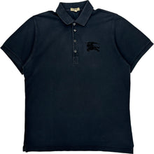  Burberry Slim Fit Polo Shirt - XL - Black Cotton