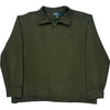 Polo Ralph Lauren 1/4 Zip Sweatshirt - Large - Green Cotton