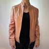 Vintage brown Masterpelle Leather Jacket - womens medium