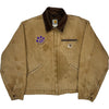 Carhartt Jacket Workwear Embroidered - XL - Beige Cotton