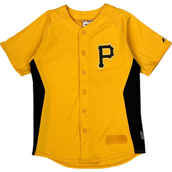 Majestic Authentic Collection McCutchen 22 Baseball Jersey - XL - Yellow Polyester