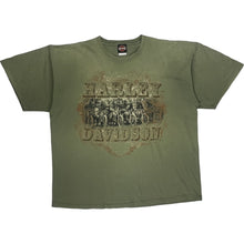  Harley-Davidson Graphic T-Shirt - XX-Large - Green Cotton