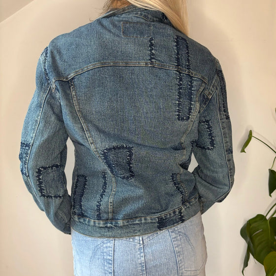 Vintage blue Nature Denim Jacket - womens small