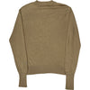 Oakley V-Neck Sweater - Medium - Beige Cotton Blend