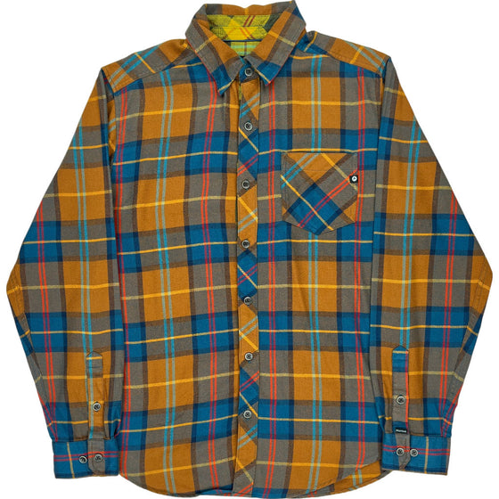 Marmot Plaid Flannel Shirt - Medium - Multicoloured Cotton Blend