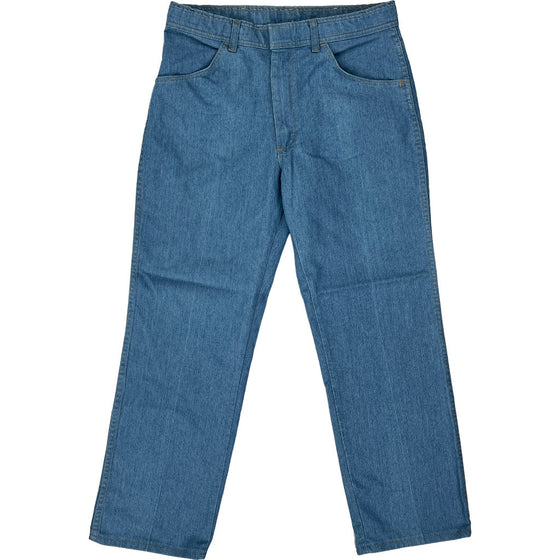 Wrangler Jeans - 32W 28L - Blue Cotton Blend