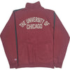 Champion UChicago Zip-Up Jacket - Large - Burgundy Cotton