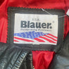 Vintage black Blauer Leather Jacket - womens small