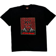  Star Wars Darth Maul Graphic T-Shirt - XL - Black Cotton