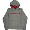 Carhartt Hoodie - Large - Grey Polyester