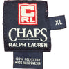 Chaps Ralph Lauren Fleece Jacket - XL - Red Polyester