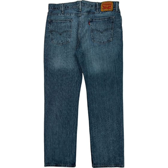 Levis 514 Straight Leg Jeans - 38W 32L - Blue Denim