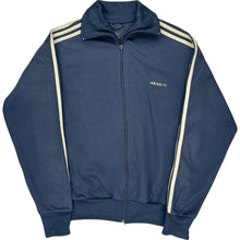  Adidas Track Jacket - XL - Navy Cotton Blend