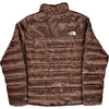 The North Face Brown Puffer Jacket - Large - Brown Polyester