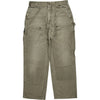 Carhartt Double Knee Carpenter Trousers - 31W 29L - Beige Cotton