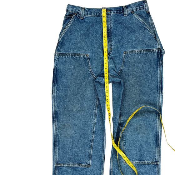 Carhartt Denim Utility Jeans - 32W 34L - Blue Cotton