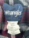 Wrangler Checked Long Sleeve Shirt - Large - Multicoloured Cotton