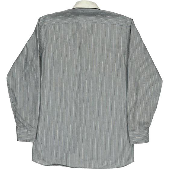 Christian Dior Chemises Striped Shirt - small - Blue Cotton