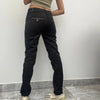 Vintage black Guess Trousers - womens 30" waist