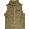 Patagonia Fleece Zip Gilet - Large - Beige Polyester