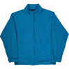 Oakley Full Zip Zip Up Jacket - Medium - Blue Polyester