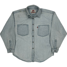  Levis Denim Shirt - Medium - Blue Cotton