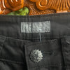 Vintage black Guess Trousers - womens 30" waist