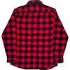 Lee Regular Fit Flannel Shirt - Large - Red Cotton