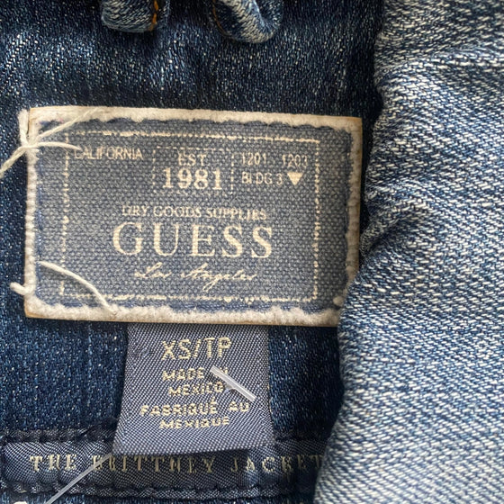 Vintage blue Guess Denim Jacket - womens x-small