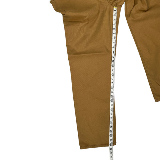 Carhartt Relaxed Fit Trousers - 36W 32L - Tan Cotton Blend