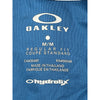 Oakley Hydrolix Polo Shirt - Medium - Blue Polyester