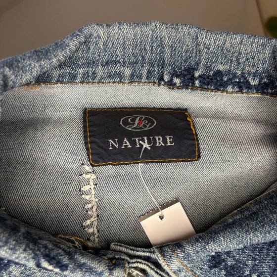 Vintage blue Nature Denim Jacket - womens small