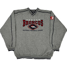  Lee Sport Denver Broncos NFL Sweatshirt - XL - Grey Cotton Blend