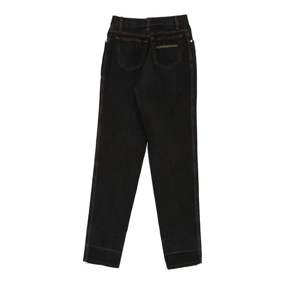 Roccobarocco Jeans - 26W UK 6 Black Cotton