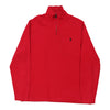 Vintage red Ralph Lauren 1/4 Zip - mens large