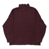 Vintage burgundy Ralph Lauren 1/4 Zip - mens xxx-large